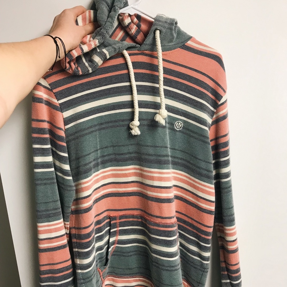 Striped sweatshirt. Worn once.